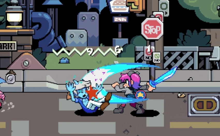Битемап Scott Pilgrim EX по «Скотту Пилигриму» получил бесплатную демоверсию в Steam